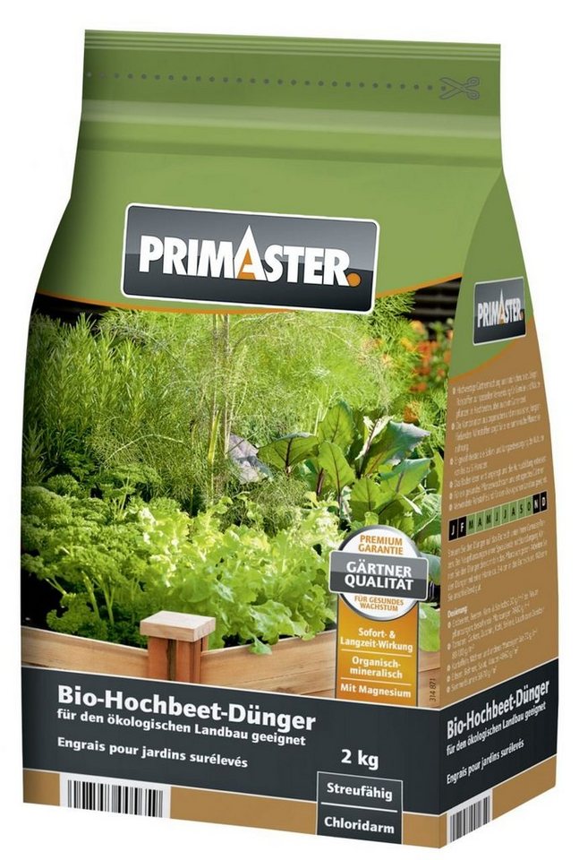 Primaster Gemüsedünger Primaster Bio-Hochbeetdünger 2 kg von Primaster
