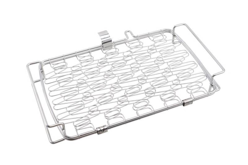Primaster Grillrosteinsatz Primaster Grillkorb Edelstahl 34 x 23 cm, Edelstahl von Primaster