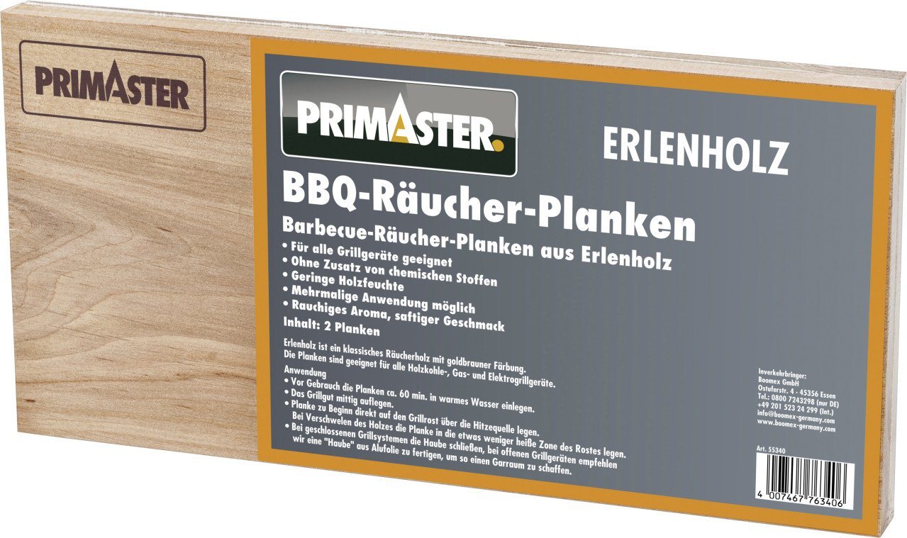 Primaster Grillrosteinsatz Primaster Räucher-Planken Erle 2 Stück, Holz Primaster Grillrosteinsatz Primaster Räucher-Planken Erle 2 Stück, Holz von Primaster