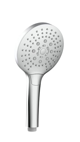 Primaster Handbrause 3 Strahlarten Water Splash chrom-weiß wassersparend Handbrause von Primaster
