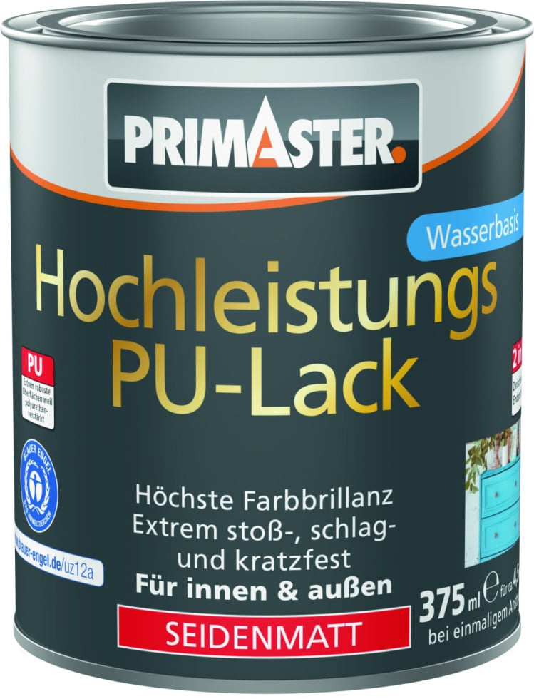 Primaster Hochleistungs PU-Lack elfenbein seidenmatt 375 ml von Primaster