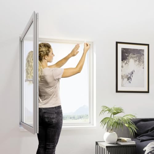 Primaster Insektenschutz-Fenster weiß selbstklebend 130 x 150 cm weiß von Primaster