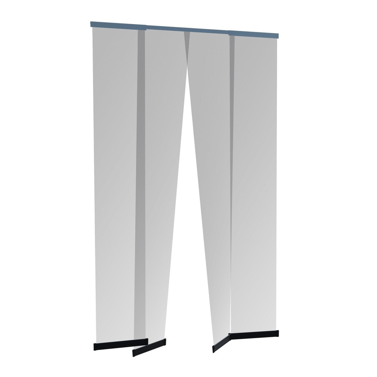 Primaster Fliegenschutz-Türvorhang Teleskop Alu 120 x 250 cm anthrazit Primaster Fliegenschutz-Türvorhang Teleskop Alu 120 x 250 cm anthrazit von Primaster