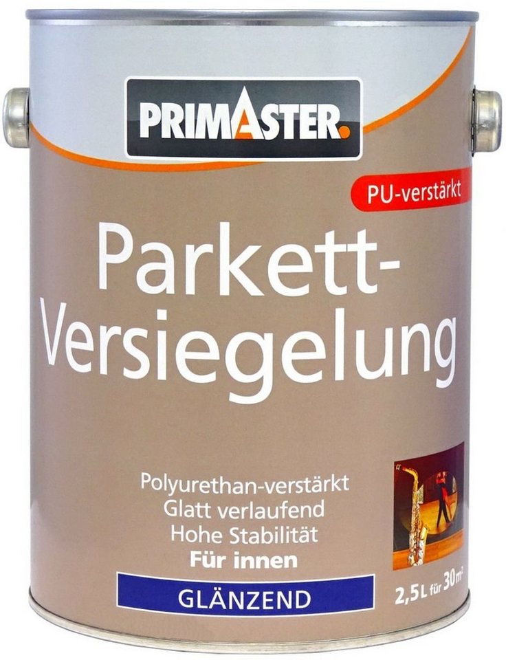 Primaster Klarlack Primaster Parkettversiegelung 2,5 L glänzend von Primaster