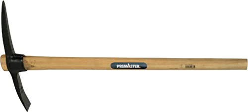 Primaster Kreuzhacke Spitzhacke Pickel Holzstiel Flachhacke 2,5kg von Primaster