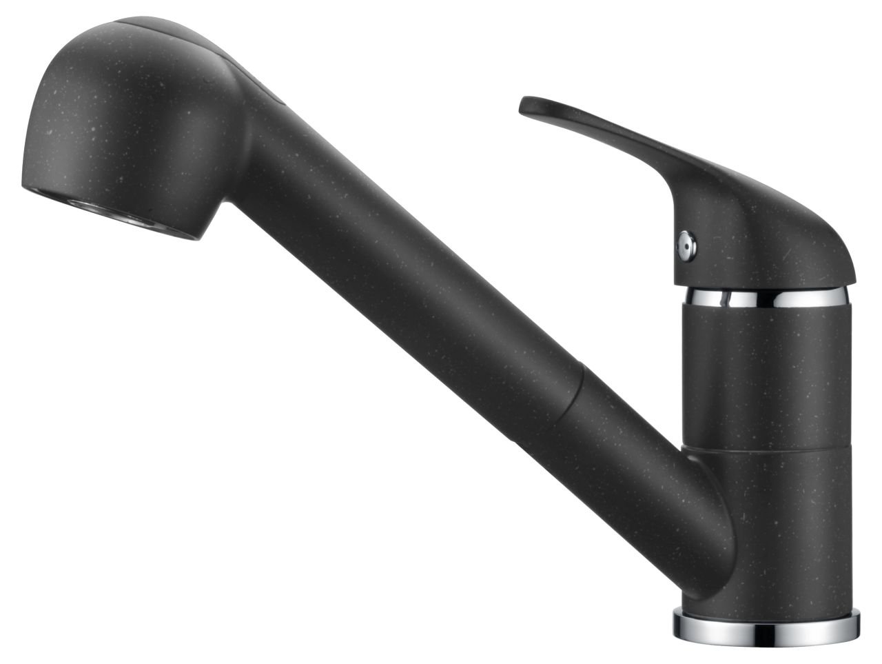 Primaster Küchenarmatur Hamm Granit schwarz mit Handbrause Primaster Küchenarmatur Hamm Granit schwarz mit Handbrause von Primaster