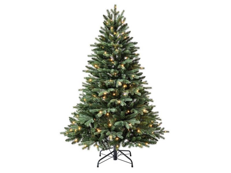 Primaster Künstlicher Weihnachtsbaum Primaster Weihnachtsbaum 1,5 m grün beleuchtet 200 von Primaster