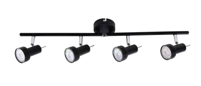 Primaster LED Deckenstrahler Primaster Deckenstrahler 4er LED Spot New York, Inkl. Leuchtmittel, Nicht dimmbar nicht Smart Home-fähig ohne Bewegungsmelder von Primaster