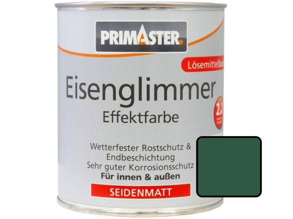 Primaster Lack Primaster Eisenglimmer Effektfarbe 750 ml grün von Primaster
