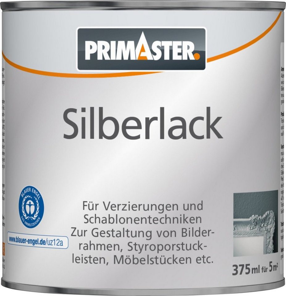 Primaster Lack Primaster Silberlack 375 ml weiß glänzend Primaster Lack Primaster Silberlack 375 ml weiß glänzend von Primaster