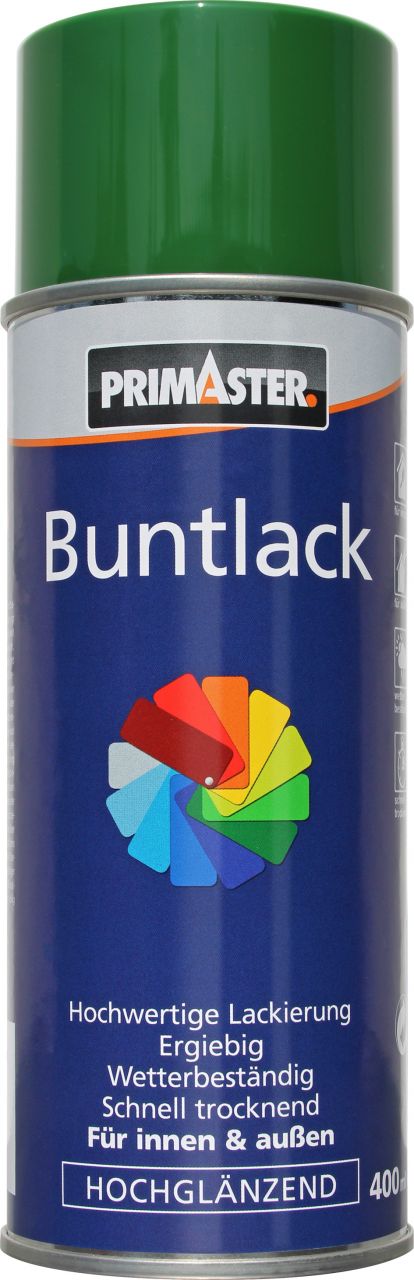 Primaster Lackspray 400 ml laubgrün hochglänzend Primaster Lackspray 400 ml laubgrün hochglänzend von Primaster
