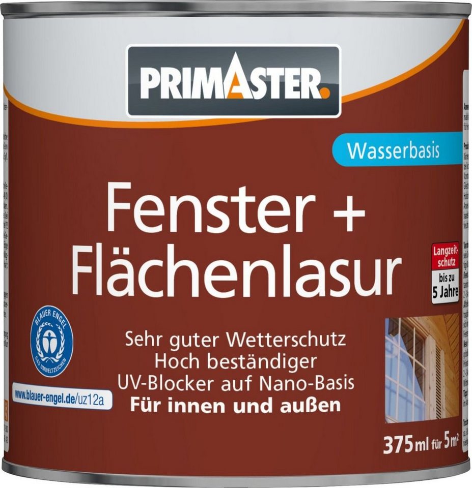 Primaster Lasur Primaster Fenster und Flächenlasur 375 ml farblos von Primaster