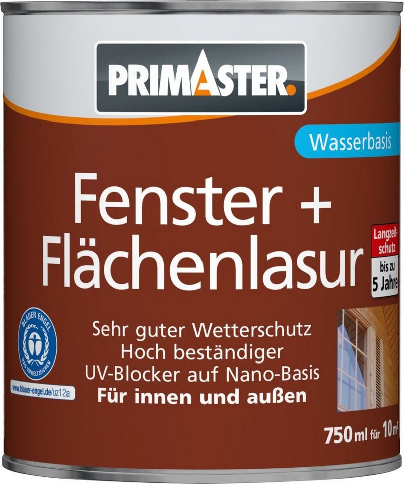 Primaster Lasur Primaster Fenster und Flächenlasur 750 ml farblos von Primaster