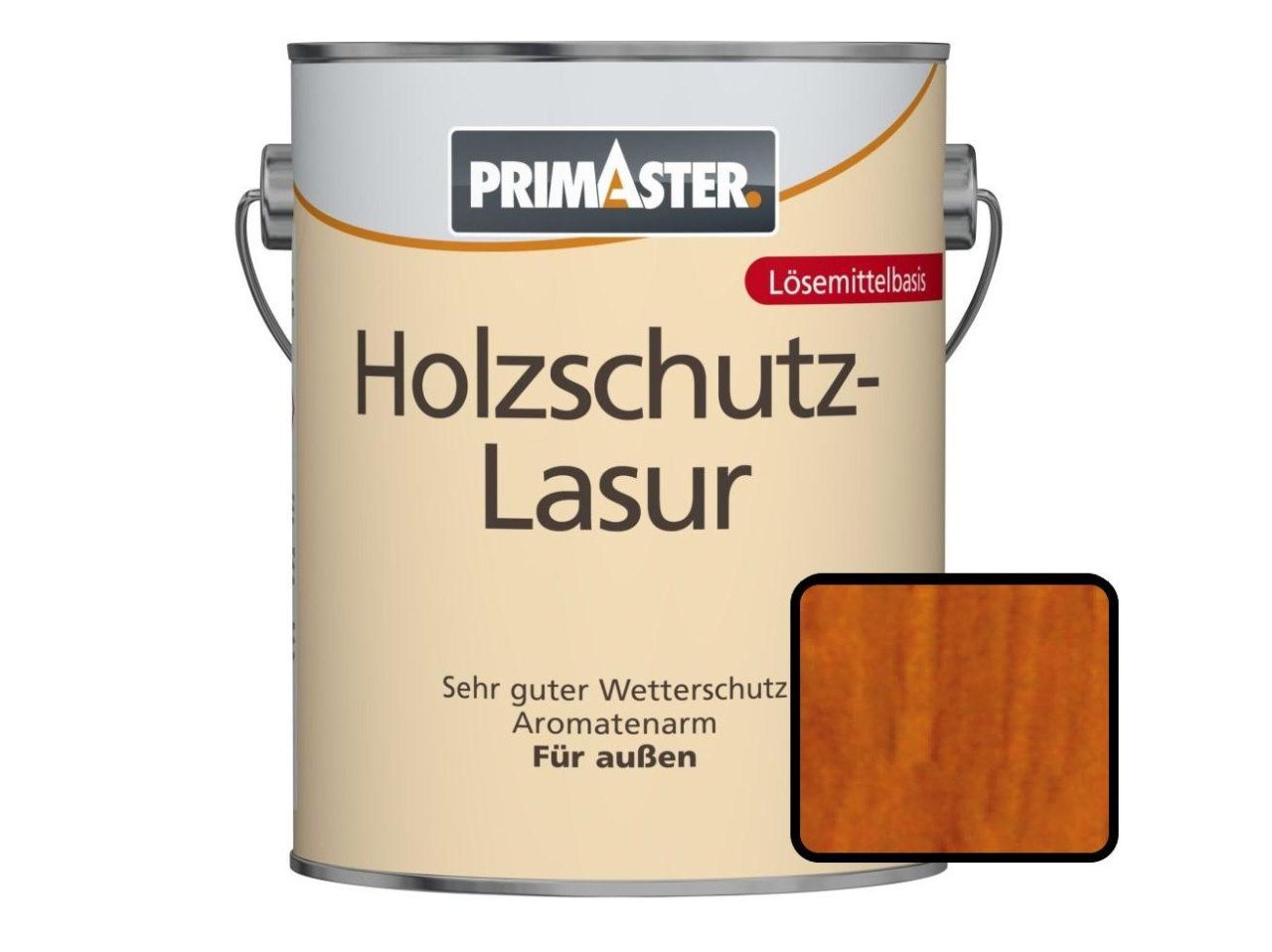 Primaster Lasur Primaster Holzschutzlasur 2,5 L teak von Primaster