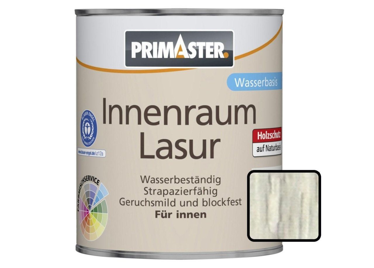 Primaster Lasur Primaster Innenraumlasur 2,5 L weiß von Primaster