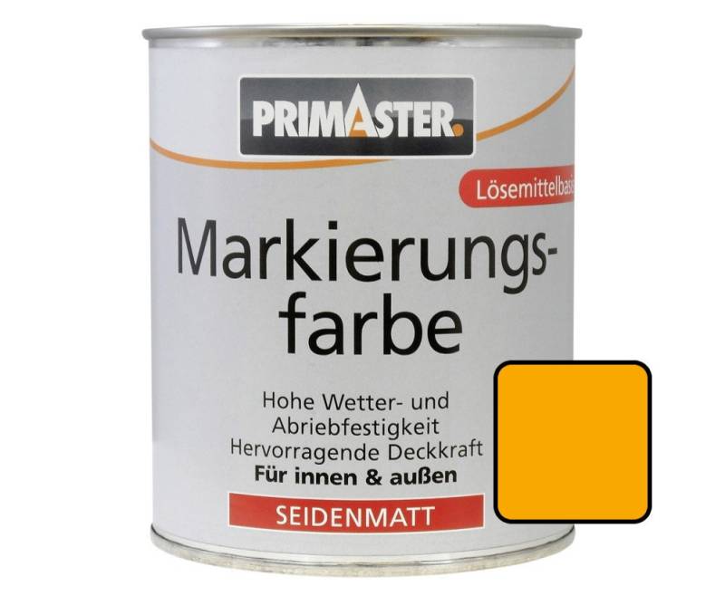 Primaster Markierungsfarbe 750 ml gelb von Primaster
