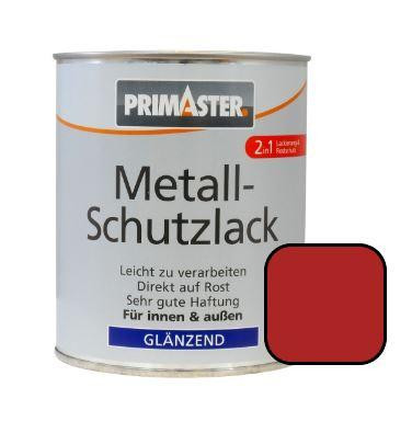 Primaster Metall-Schutzlack RAL 3000 750 ml feuerrot hochglänzend von Primaster
