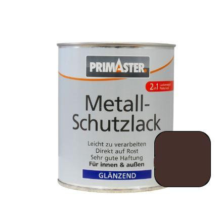 Primaster Metall-Schutzlack RAL 8017 750 ml schokobraun hochglänzend von Primaster