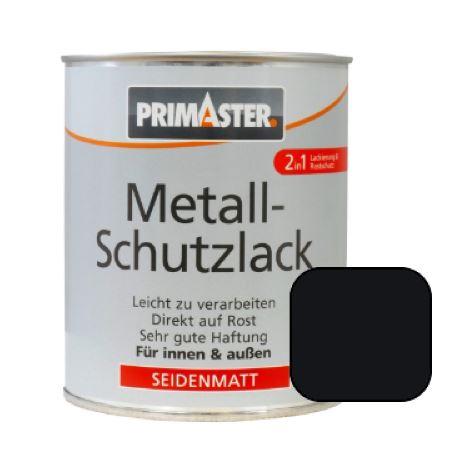 Primaster Metall-Schutzlack RAL 9005 750 ml tiefschwarz seidenmatt von Primaster