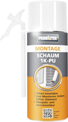 Primaster Montageschaum 1K-PU 300 ml Montageschaum Primaster Montageschaum 1K-PU 300 ml Montageschaum von Primaster