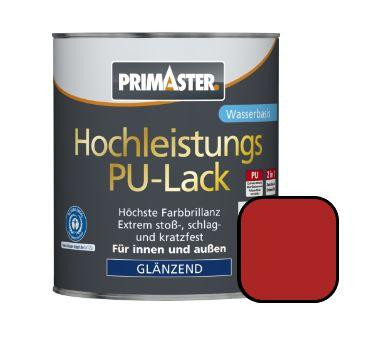 Primaster PU-Lack RAL 3000 375 ml feuerrot glänzend von Primaster