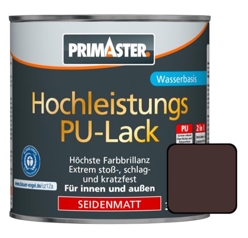 Primaster PU Lack RAL 8017 125 ml 1,5 m² schokobraun für Innen- und Außen von Primaster