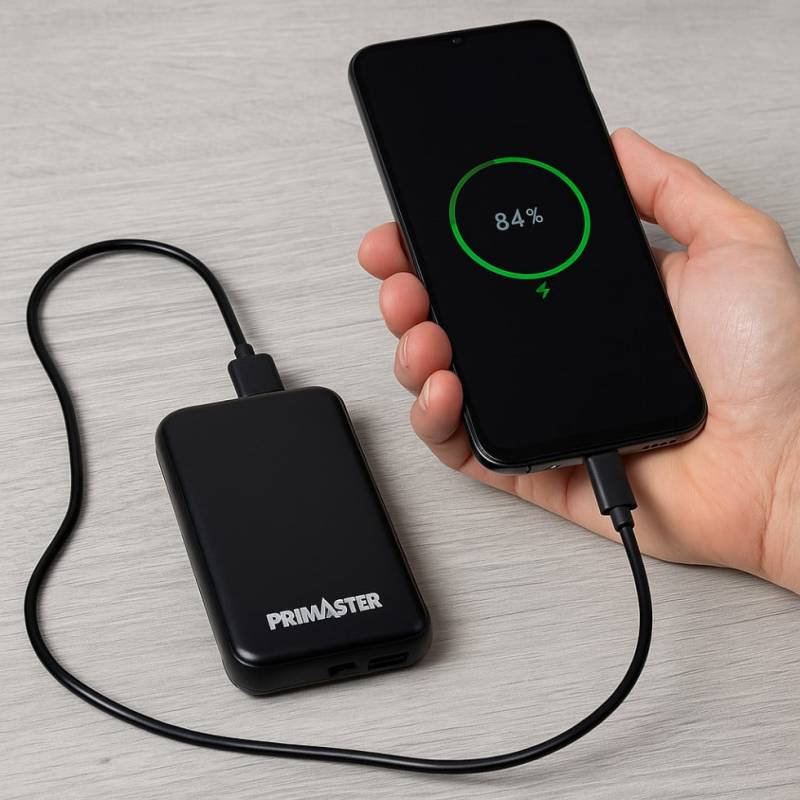 Primaster Powerbank P78 5000 mAh schwarz Primaster Powerbank P78 5000 mAh schwarz von Primaster