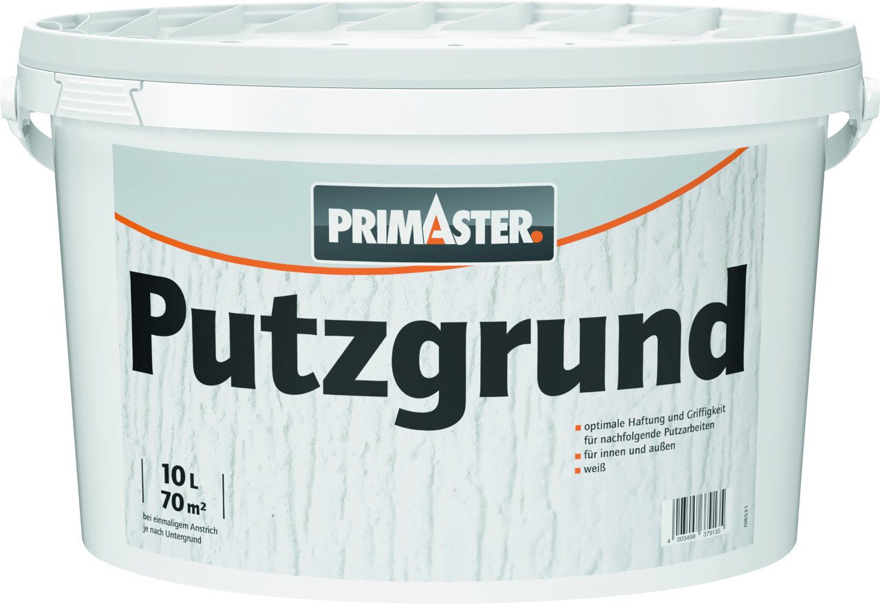 Primaster Gipsputz Primaster Putzgrund 10 L weiß von Primaster