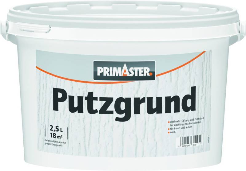 Primaster Gipsputz Primaster Putzgrund 2,5 L weiß Primaster Gipsputz Primaster Putzgrund 2,5 L weiß von Primaster