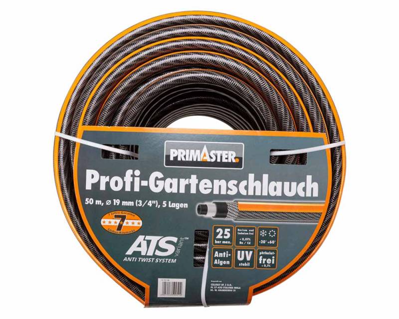 Primaster Profi-Gartenschlauch 50 m Ø 19 mm, (3/4) von Primaster