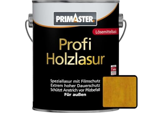 Primaster Profi Holzlasur 5L Kiefer Holzschutzlasur Dauerschutzlasur von Primaster