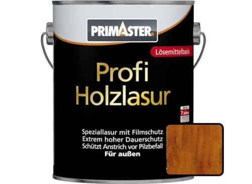 Primaster Profi Holzlasur 750ml Eiche Holzschutzlasur Dauerschutzlasur von Primaster