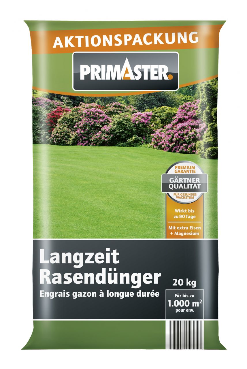 Primaster Rasendünger mit Langzeitwirkung 20 kg von Primaster