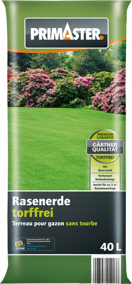 Primaster Rasenerde 40 L torffrei Primaster Rasenerde 40 L torffrei von Primaster