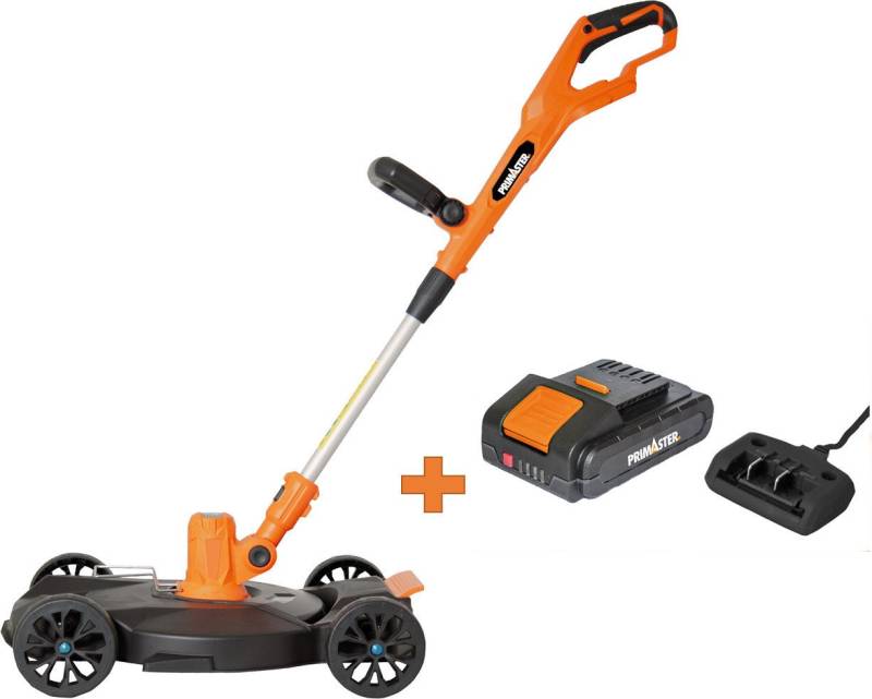 Primaster Rasentrimmer-Ersatzspule Primaster Akku Rasentrimmer mit Trimmercart PATF, Mit Akku + Ladegerät von Primaster