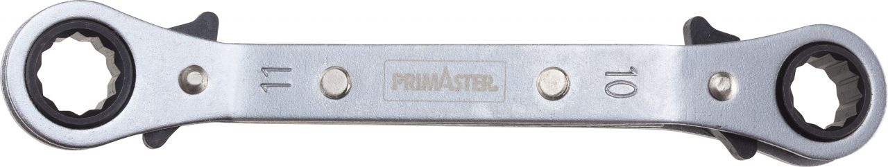 Primaster Ratschenschlüssel 10/11 mm Chrom-Vanadium-Stahl von Primaster