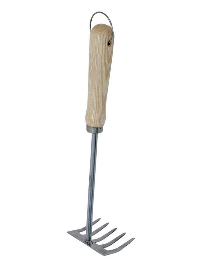 Primaster Gartenhacke Primaster Handgartenrechen Edelstahl 24 cm mit von Primaster