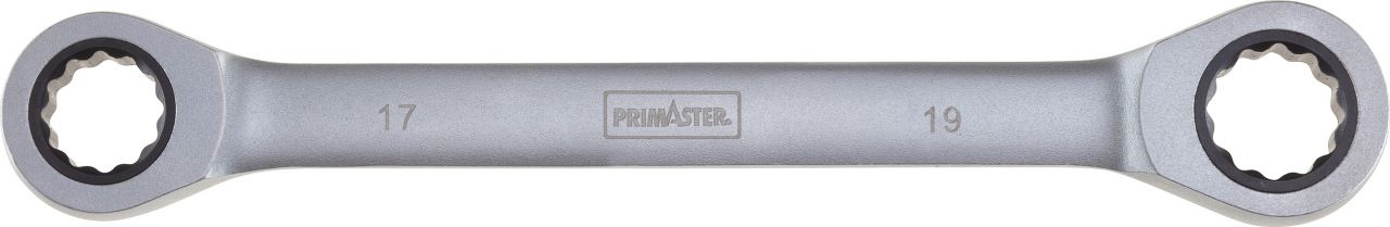 Primaster Ratschenschlüssel 17/19 mm Chrom-Vanadium-Stahl von Primaster