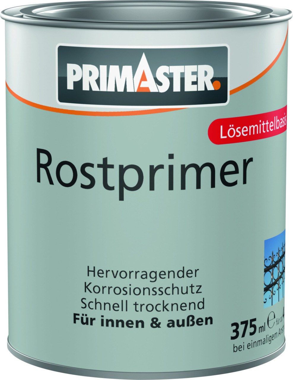 Primaster Rostprimer Rostschutzgrundierung silbergrau 375 ml von Primaster