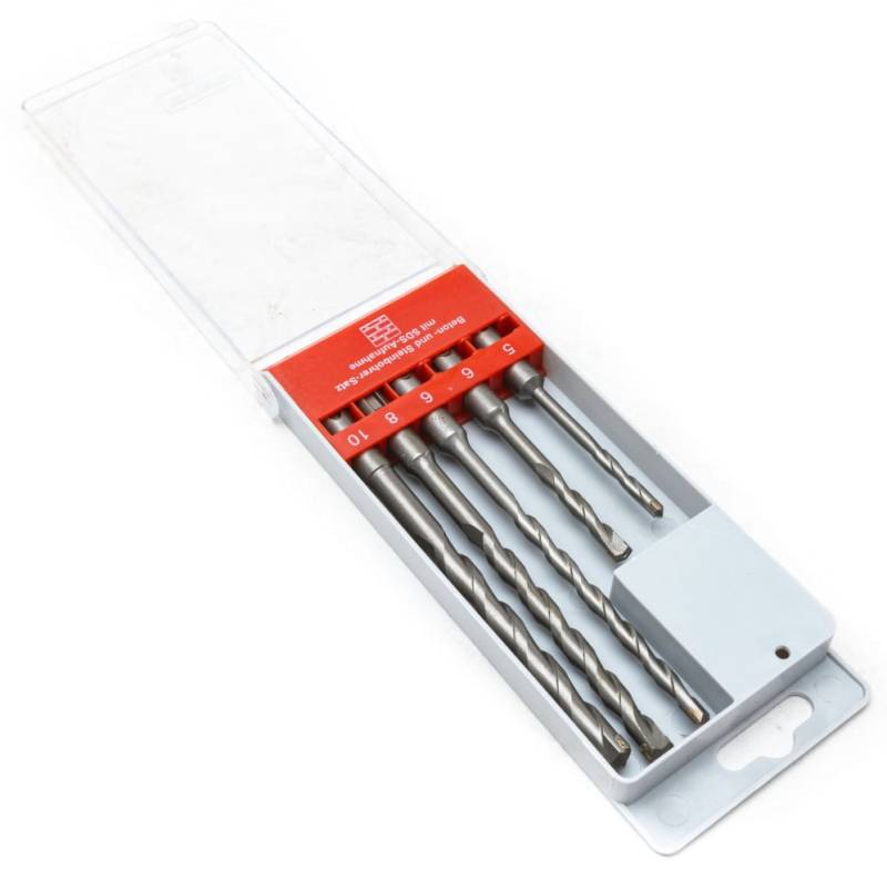Primaster SDS-Plus Beton- und Steinbohrer Set 5-teilig Ø 5 - 10 mm von Primaster