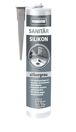 Primaster Sanitär Silikon silbergrau 310 ml Dichtstoff Primaster Sanitär Silikon silbergrau 310 ml Dichtstoff von Primaster
