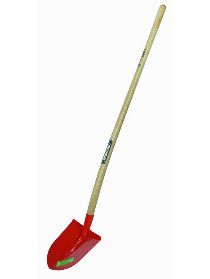 Primaster Schaufel Primaster Frankfurter Schaufel 24 cm rot mit Stiel von Primaster