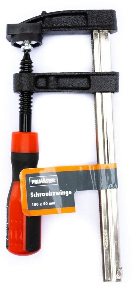 Primaster Schraubzwinge Primaster Schraubzwinge 15 x 5 cm mit von Primaster