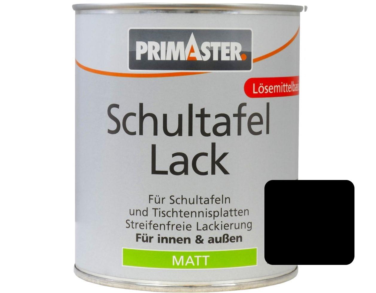 Primaster Schultafellack 375 ml tiefschwarz matt von Primaster