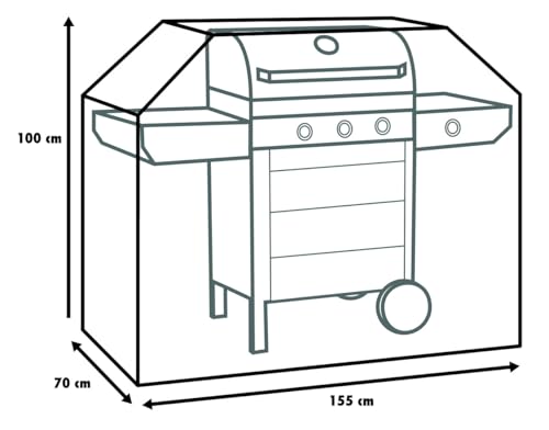 Primaster Schutzhülle für Gasgrills Grillwagen Abdeckung BBQ Sleeve Grillhaube von Primaster