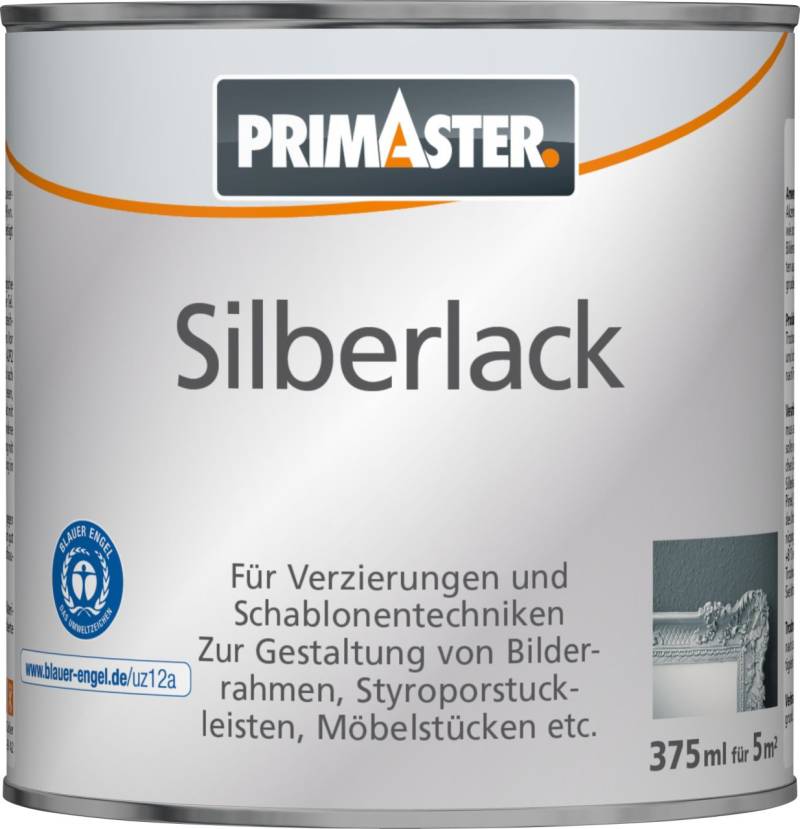 Primaster Silberlack 375 ml weiß glänzend von Primaster