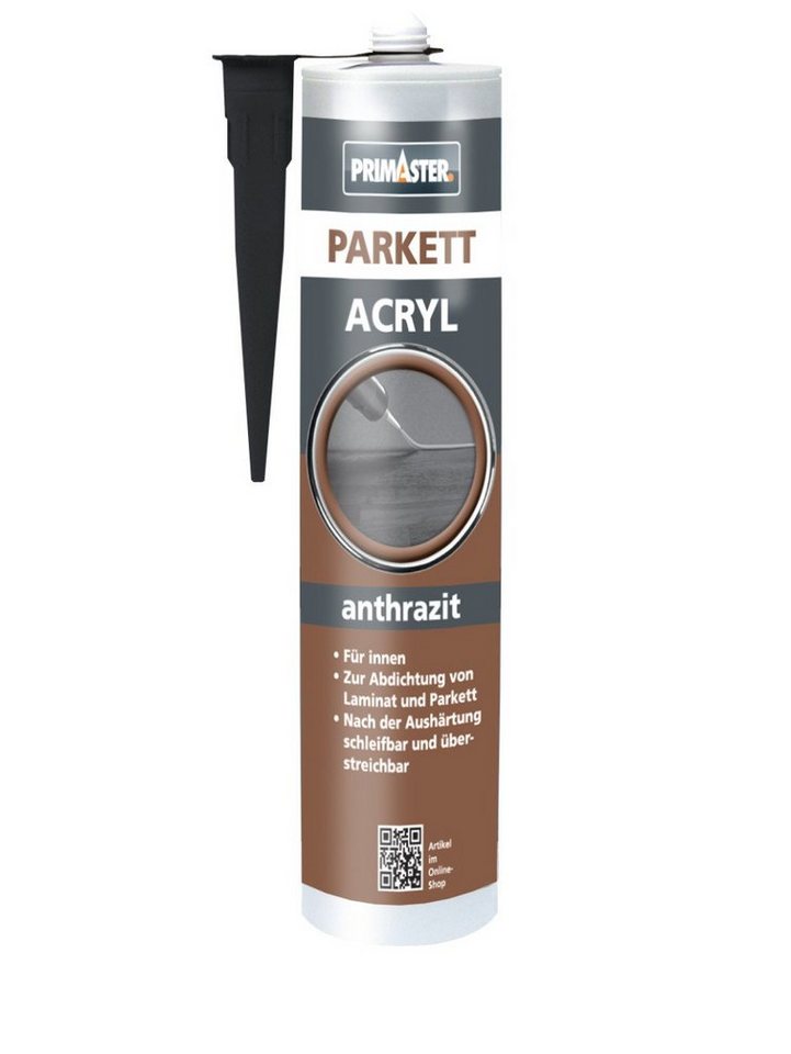 Primaster Silikon Primaster Parkett-Acryl anthrazit 300 ml Primaster Silikon Primaster Parkett-Acryl anthrazit 300 ml von Primaster