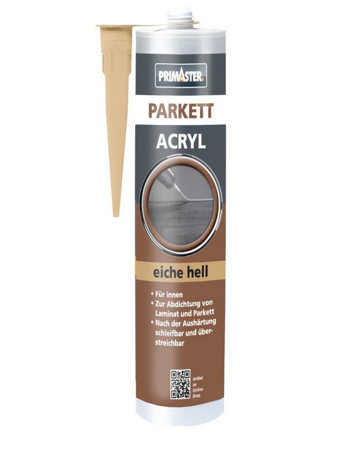 Primaster Silikon Primaster Parkett-Acryl eiche hell 300 ml Primaster Silikon Primaster Parkett-Acryl eiche hell 300 ml von Primaster