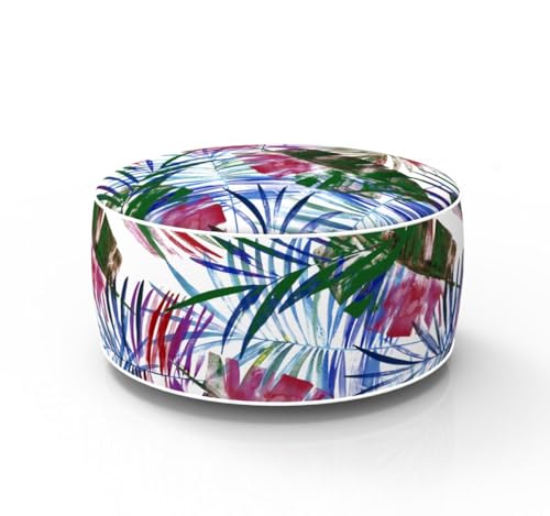 Primaster Sitzpouf 53 x 23cm Blättermotiv Aufblasbar Sitzhocker Fußhocker Pouf Primaster Sitzpouf 53 x 23cm Blättermotiv Aufblasbar Sitzhocker Fußhocker Pouf von Primaster