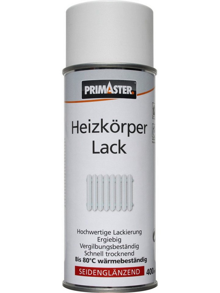 Primaster Heizkörperlack Primaster Heizkörper-Lackspray 400 ml weiß Primaster Heizkörperlack Primaster Heizkörper-Lackspray 400 ml weiß von Primaster